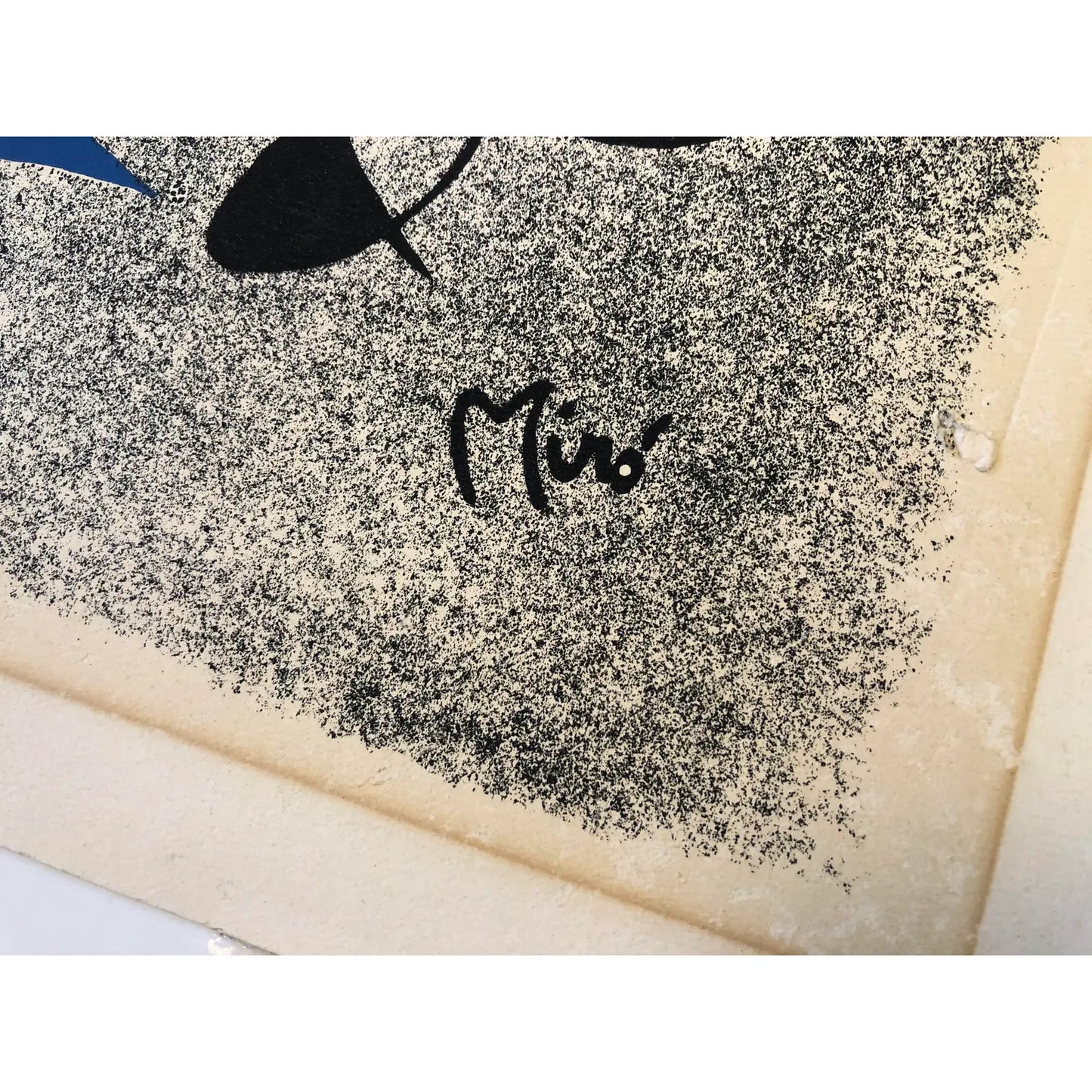 ORIGINAL JOAN MIRO LITHOGRAPH "THE SMILE OF THE FLAMBOYANT WINGS"