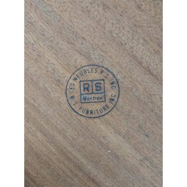 TEAK R.S. ASSOCIATES END TABLES - PAIR