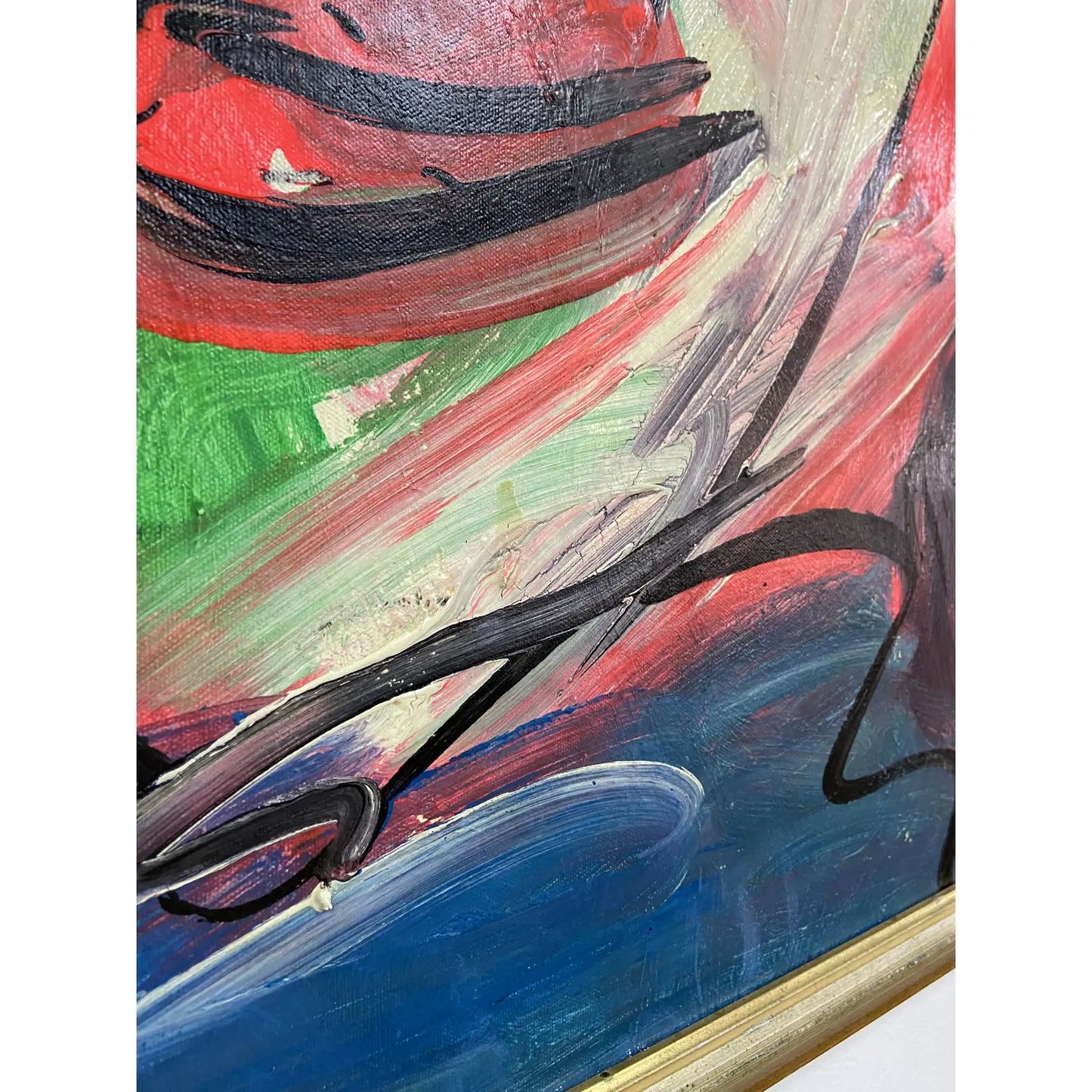 FRAMED PETER KEIL ACRYLIC ON CANVAS