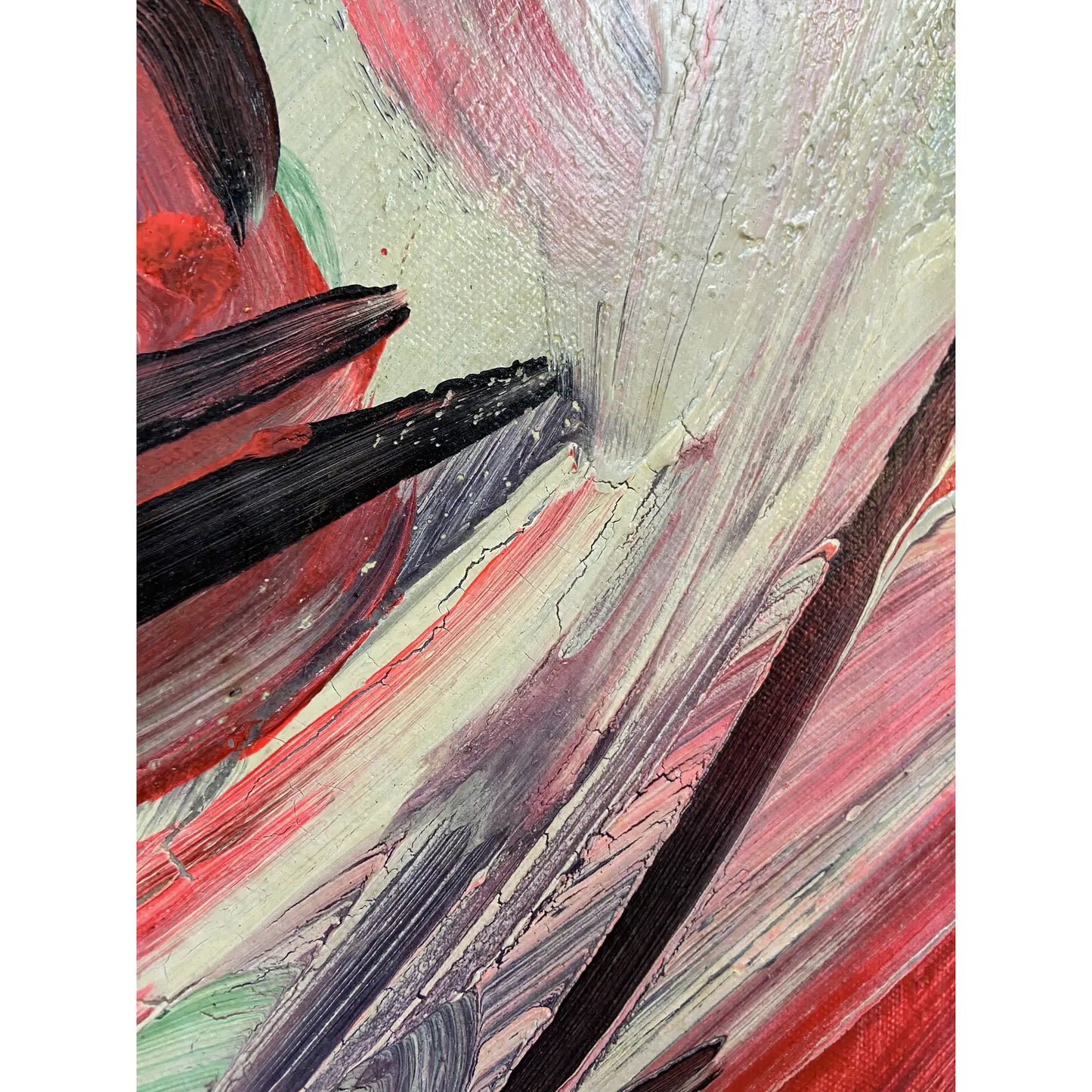 FRAMED PETER KEIL ACRYLIC ON CANVAS