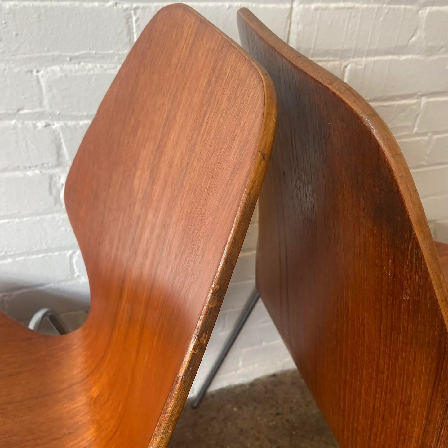 SET OF 6 TEAK DINING CHAIRS BY WESTNOFA, NORWAY