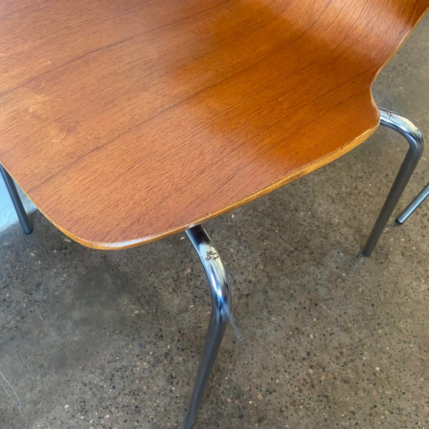 SET OF 6 TEAK DINING CHAIRS BY WESTNOFA, NORWAY