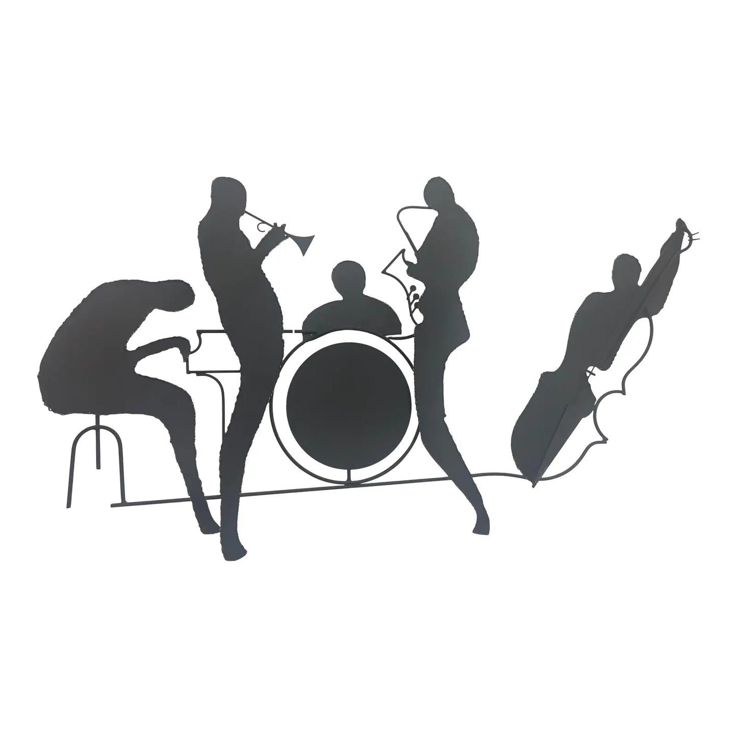 1980S CURTIS JERE MUSICAL NOTE WALL DECOR