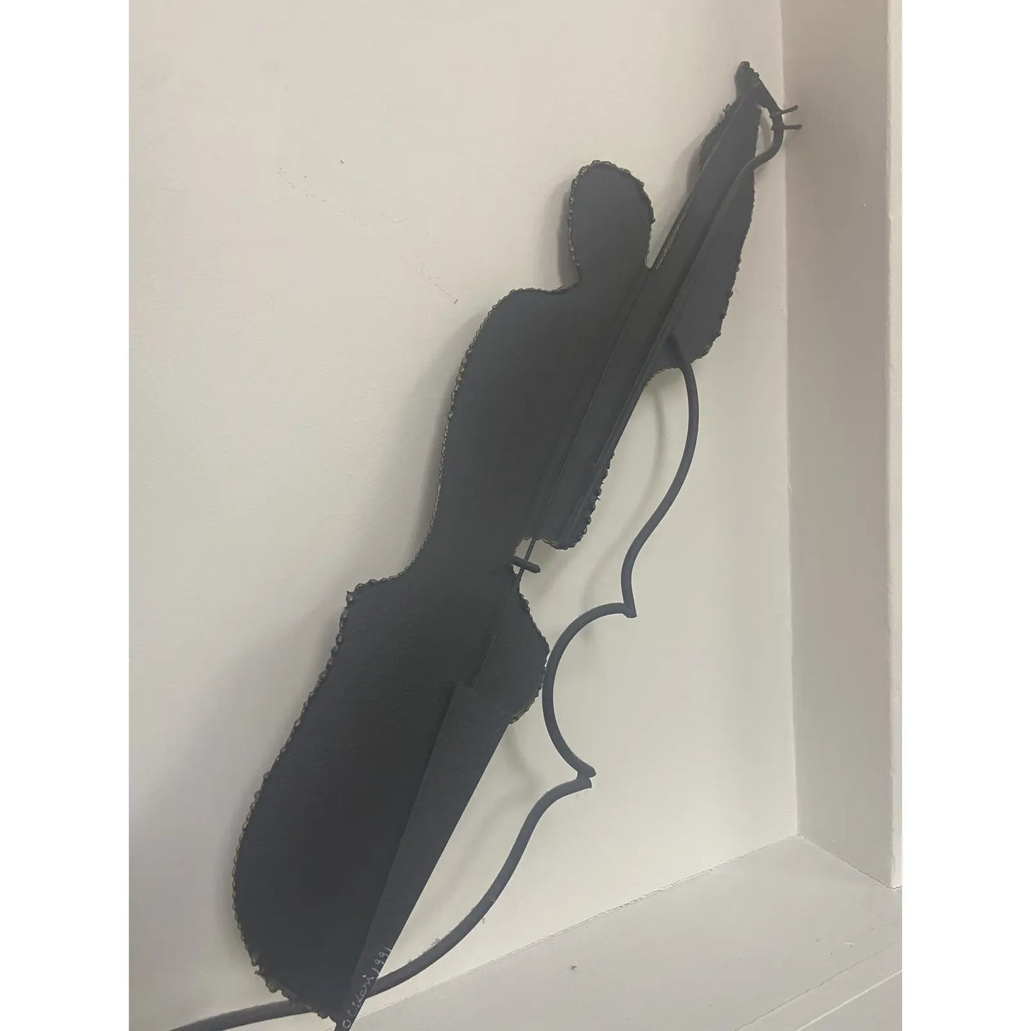 1980S CURTIS JERE MUSICAL NOTE WALL DECOR