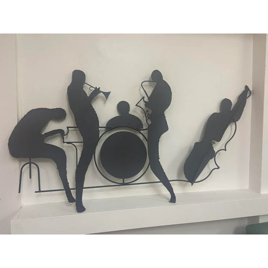 1980S CURTIS JERE MUSICAL NOTE WALL DECOR