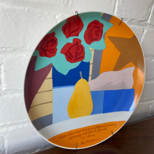 TOM WESSELMANN “FROZEN TEARS” ROSENTHAL WALL PLATE