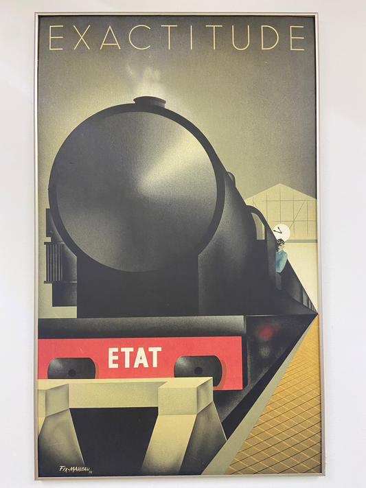 ART DECO POSTER BY PIERRE FIX MASSEAU