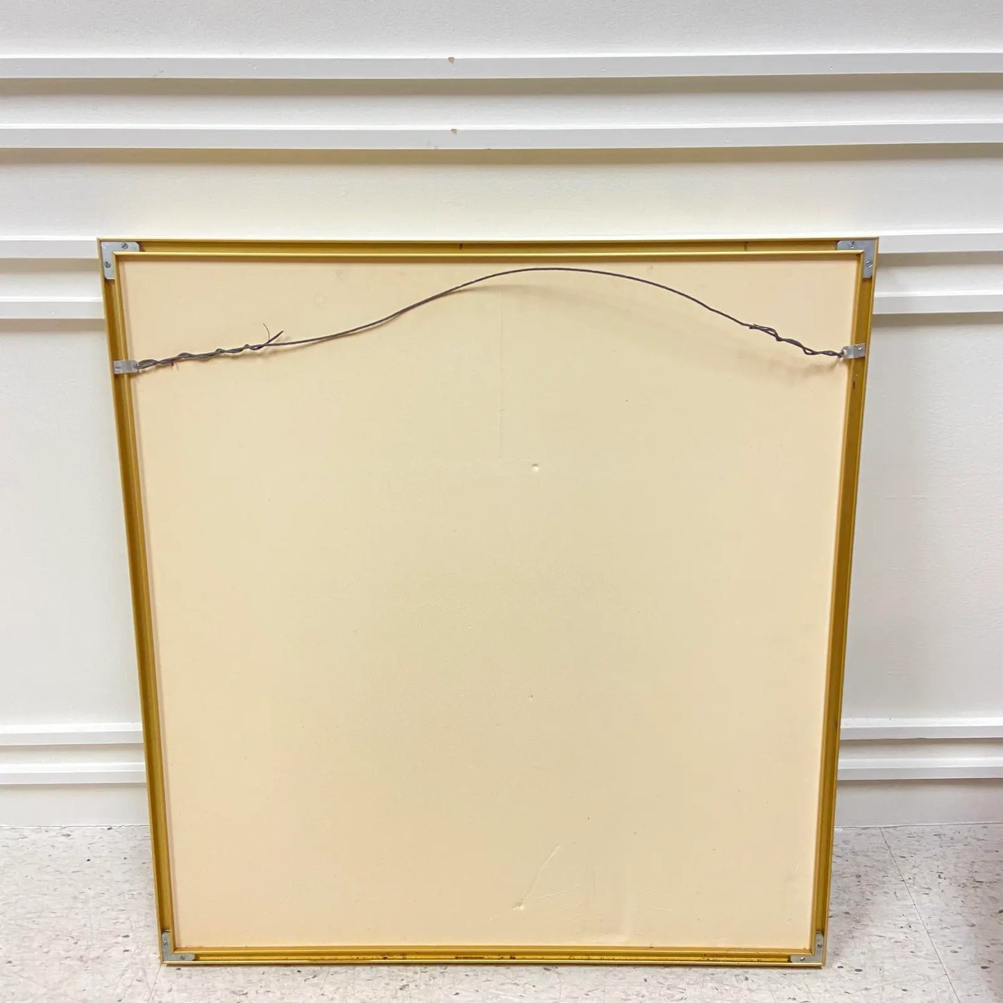 HANDMADE PAPER FIBER ARTWORK - SIGNED