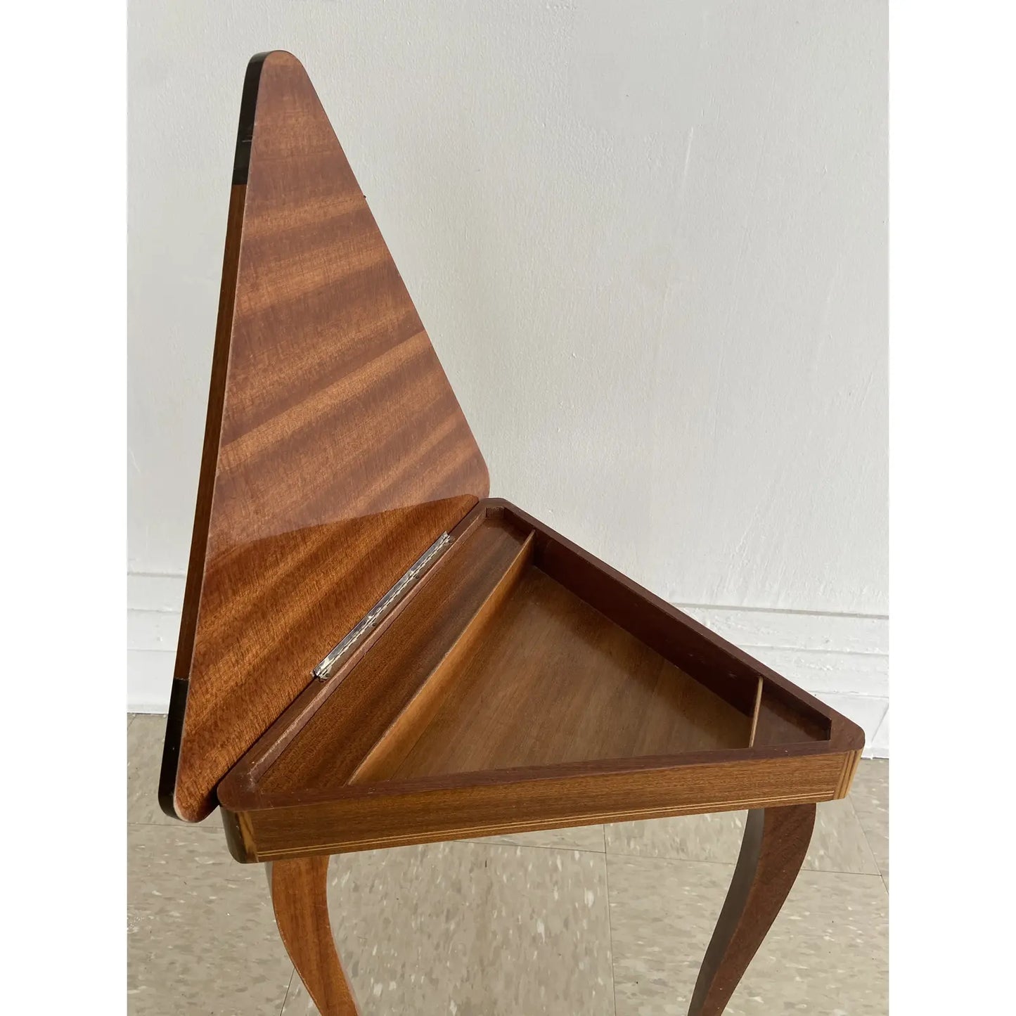 ITALIAN ROCOCO STYLE MUSIC BOX SIDE TABLE