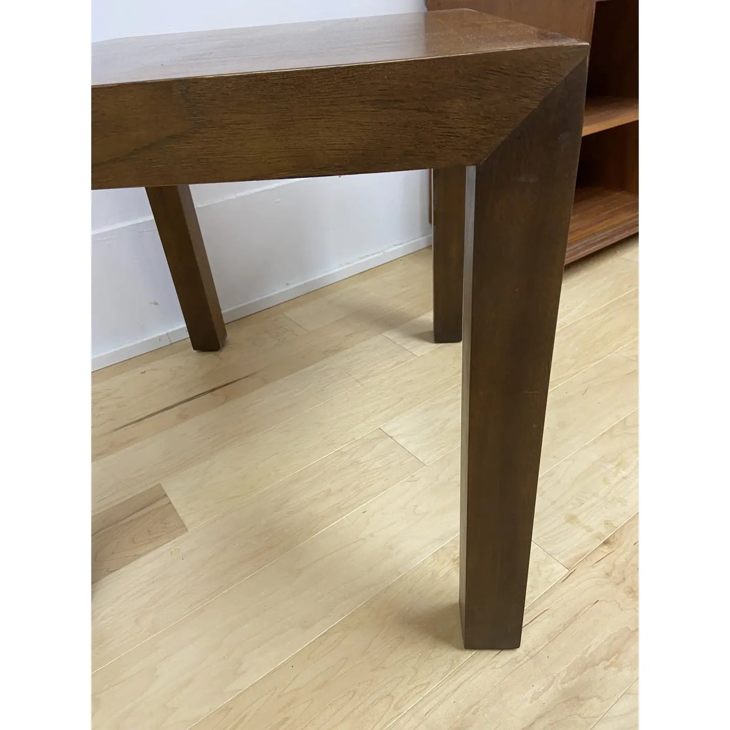 MCM LANE ALTAVISTA WALNUT PARSONS END TABLES - PAIR