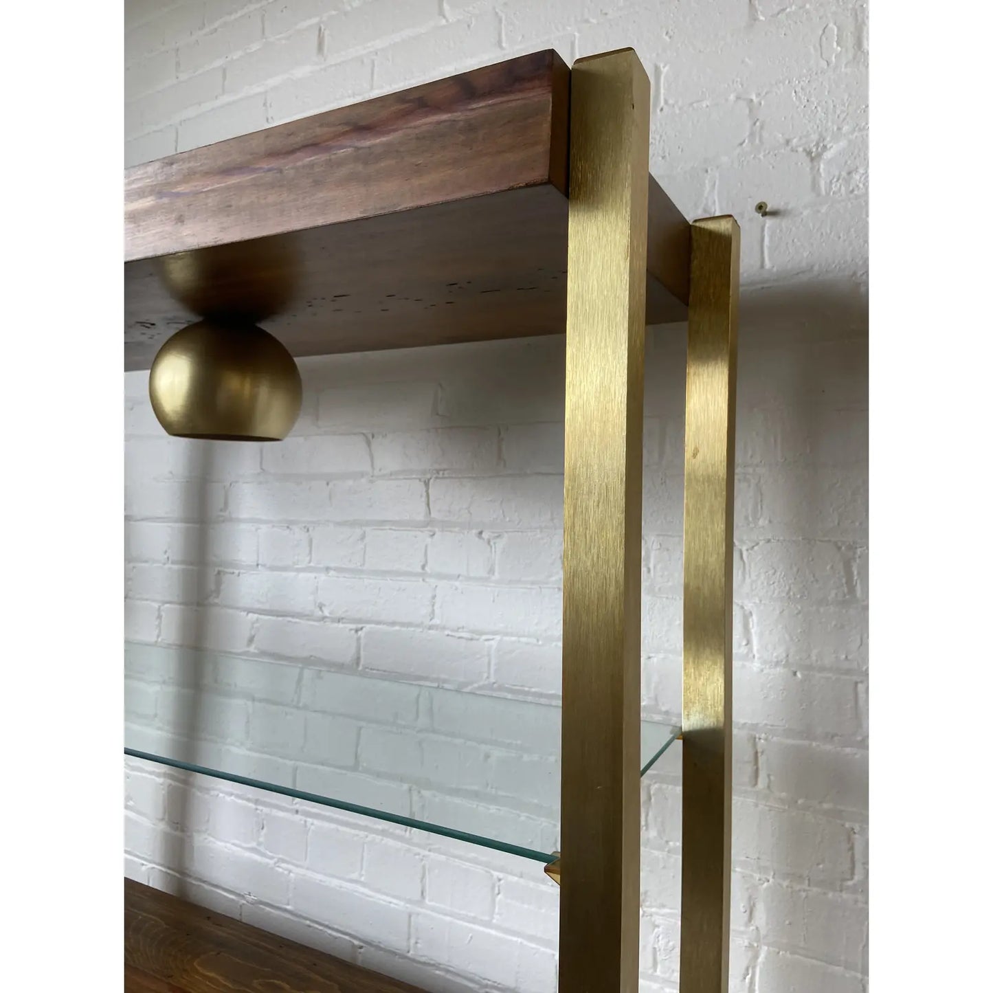 1970S BAR CABINET WITH WINE RACK & LIGHT FEATURE