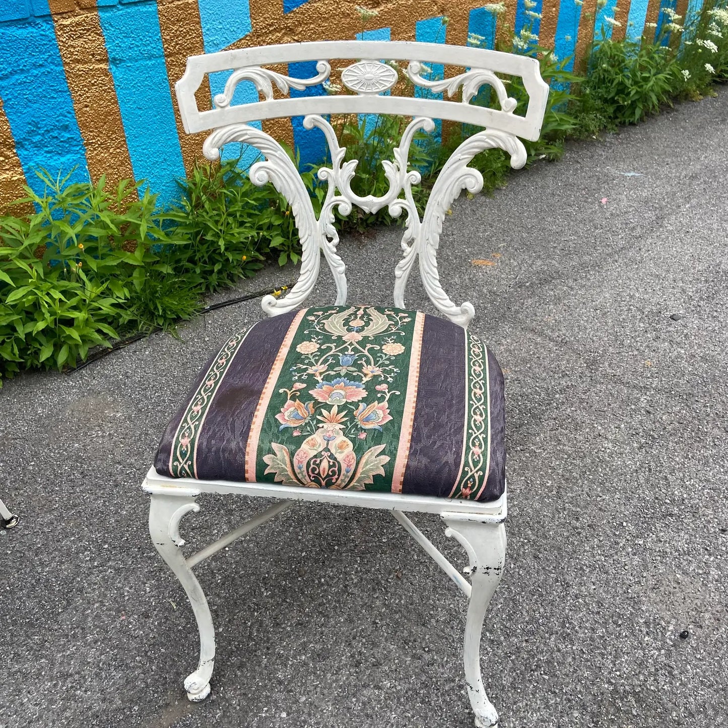 MOLLA CAST ALUMINUM OUTDOOR DINING SET - TABLE & 4 CHAIRS