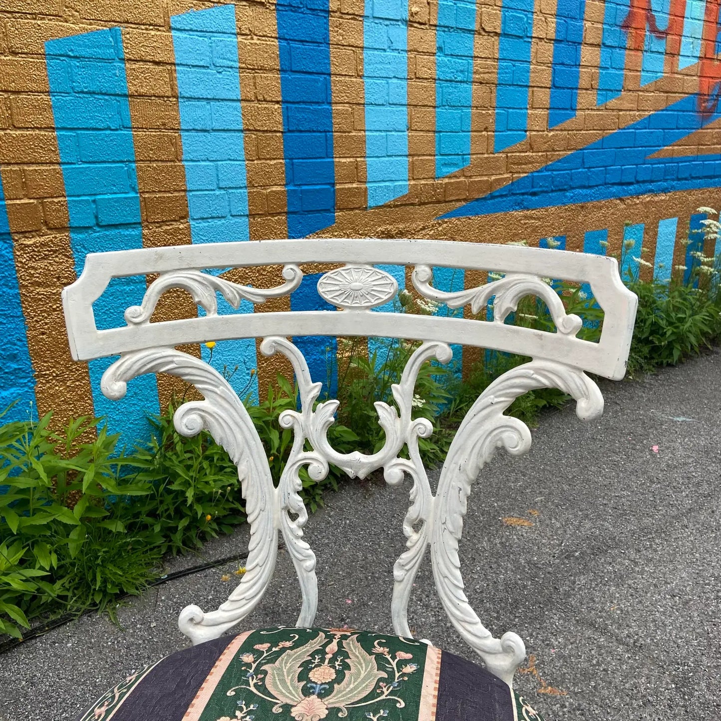 MOLLA CAST ALUMINUM OUTDOOR DINING SET - TABLE & 4 CHAIRS