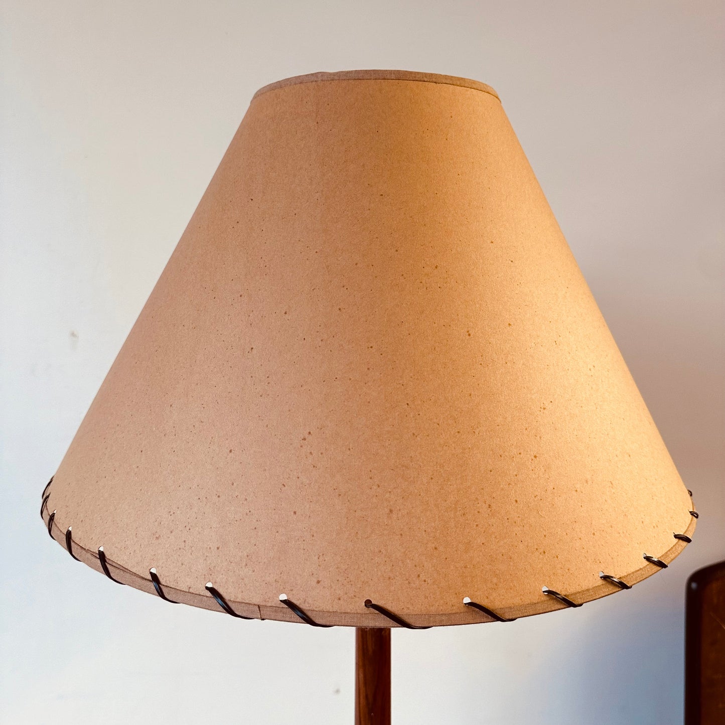 SOLID TEAK FLOOR LAMP BY DYRLUND 1960S