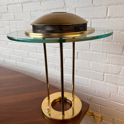 ORIGINAL ROBERT SONNEMAN FOR KOVACS BRASS SATURN LAMP