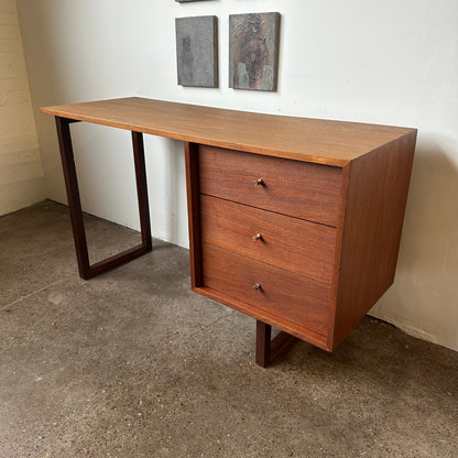 RS ASSOCIATES DANISH TEAK WRITING DESK