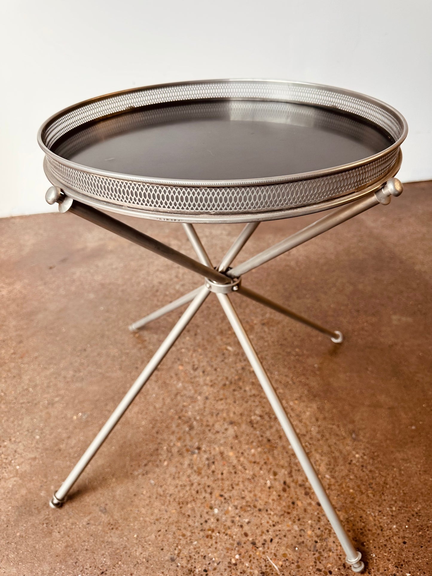 VINTAGE ITALIAN 1930S GUERIDON TRAY TABLE