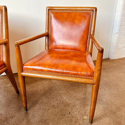 TH ROBSJOHN-GIBBINGS KRUG ARM CHAIRS - A PAIR