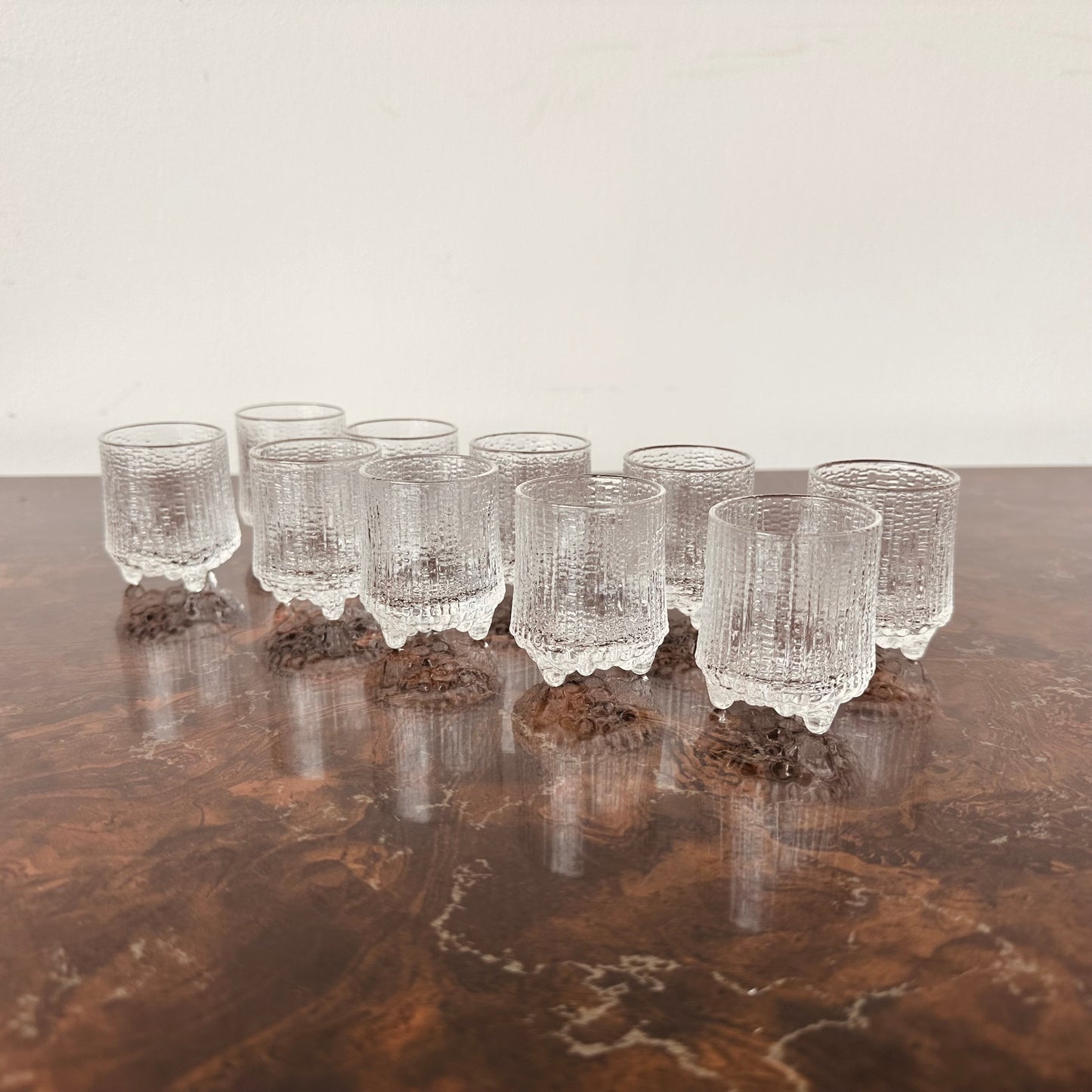 IITALLIA ULTIMA THULE SHOT GLASSES BY TAPIO WIRKKALA – SET OF 4