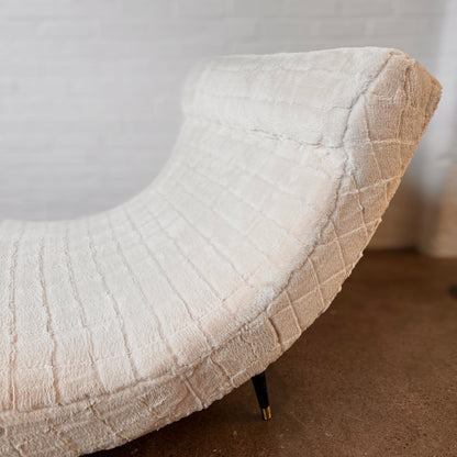 ADRIAN PEARSALL FOR CRAFT ASSOCIATES WAVE CHAISE LOUNGE