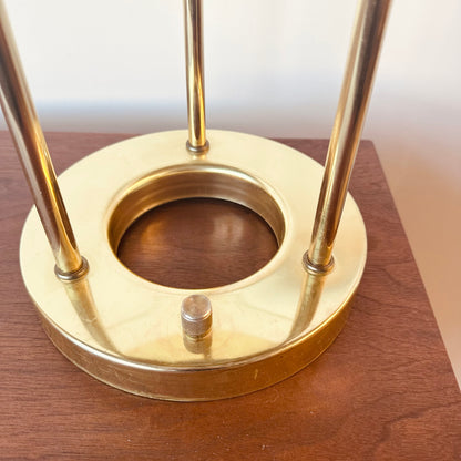 ORIGINAL SONNEMAN FOR KOVACS BRASS SATURN LAMP