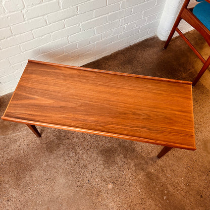 MCM DANISH TEAK COFFEE TABLE