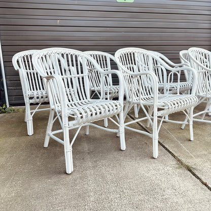 ITALIAN STYLE OUTDOOR RATTAN PATIO CHAIRS