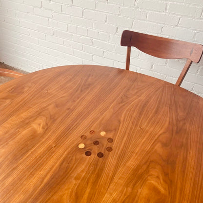 RESTORED MCM GAME TABLE BY KIPP STEWART FOR DREXEL