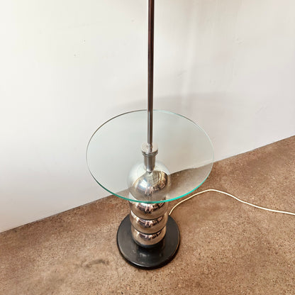 GEORGE KOVACS CHROMESTACKED BALL FLOOR LAMP