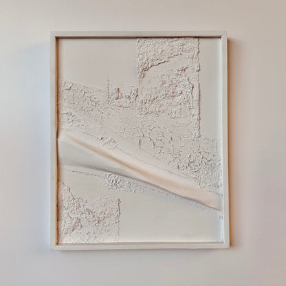 FOLDED CANVAS #2 BY WNY ARTIST ERMA KRATZKE