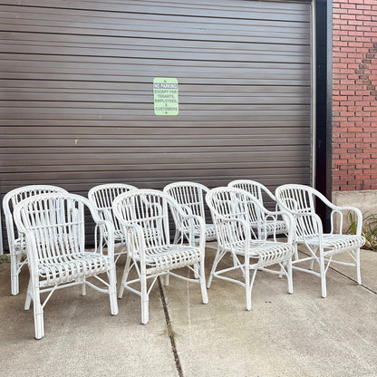 ITALIAN STYLE OUTDOOR RATTAN PATIO CHAIRS