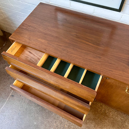 MERTON GERSHUN FOR MARTINSVILLE DANIA COLLECTION WALNUT SIDEBOARD CREDENZA