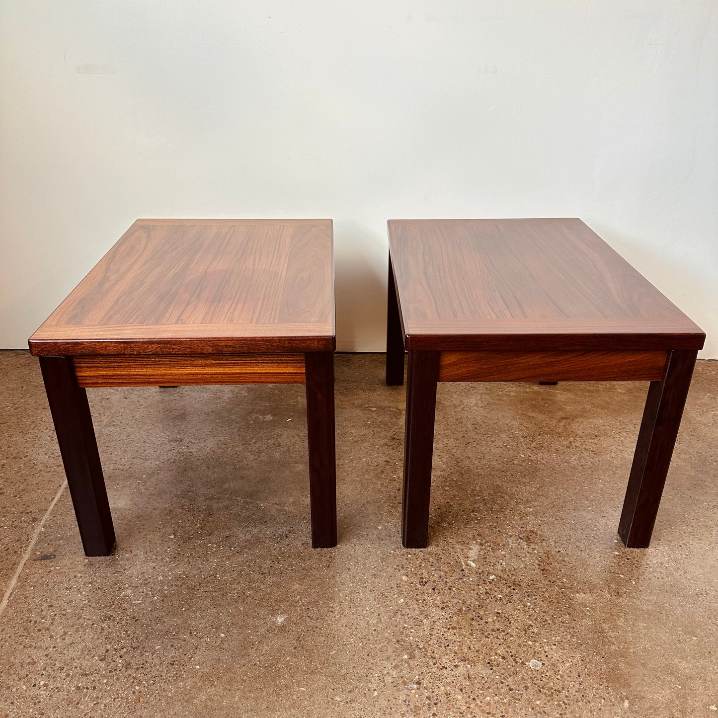 ROSEWOOD END TABLES - MADE IN DENMARK