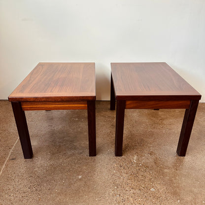 ROSEWOOD END TABLES - MADE IN DENMARK