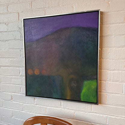 FRAMED ORIGINAL ABSTRACT OIL PAINTING