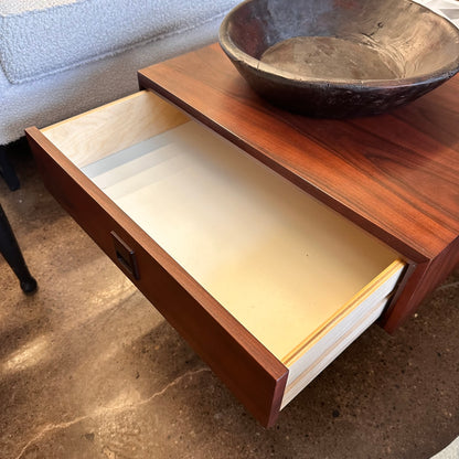 DANISH ROSEWOOD COFFEE TABLE WITH DRAWERS