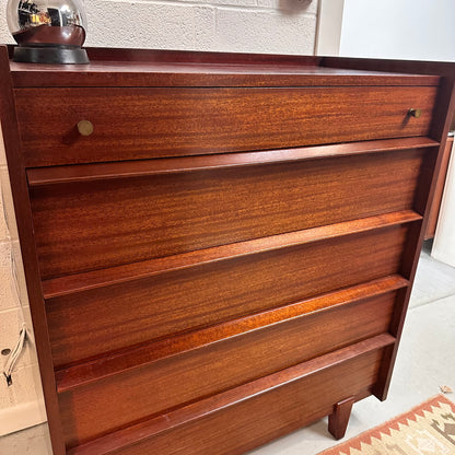 GIBBARD TALL BOY DRESSER WITH FIVE DRAWERS