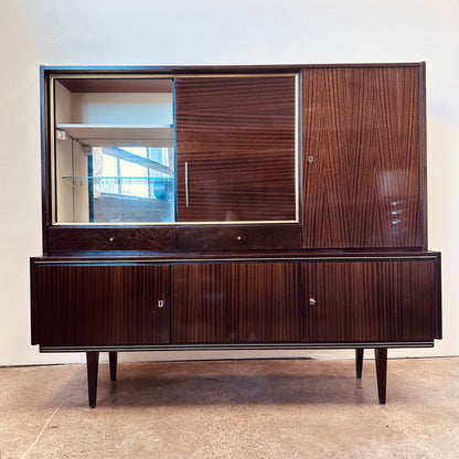 WEST GERMANY ART DECO MID-CENTURY BAR CABINET