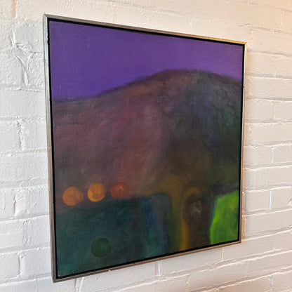 FRAMED ORIGINAL ABSTRACT OIL PAINTING