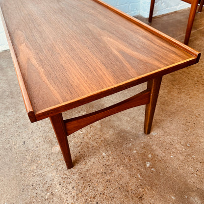 MCM DANISH TEAK COFFEE TABLE