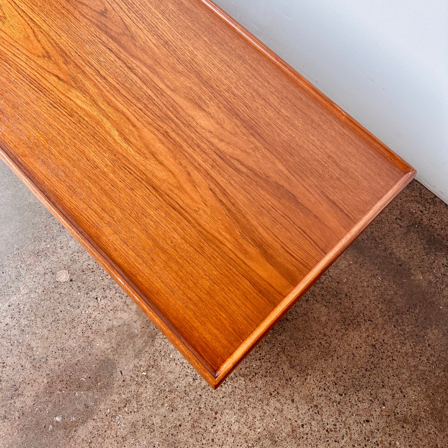 DANISH TEAK TWO TIER COFFEE TABLE