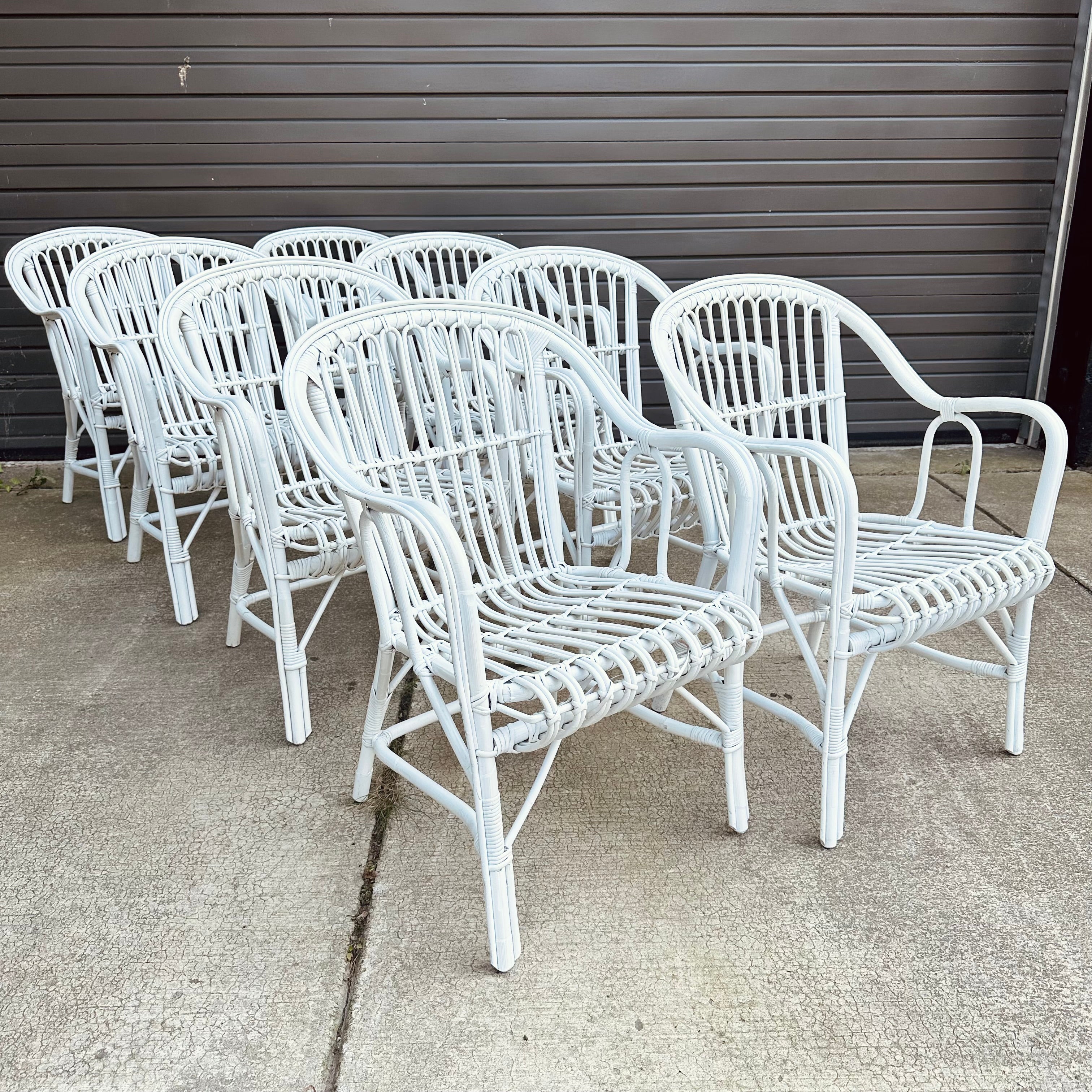 ITALIAN STYLE OUTDOOR RATTAN PATIO CHAIRS – MiMO Decor
