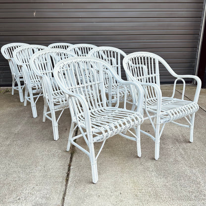 ITALIAN STYLE OUTDOOR RATTAN PATIO CHAIRS