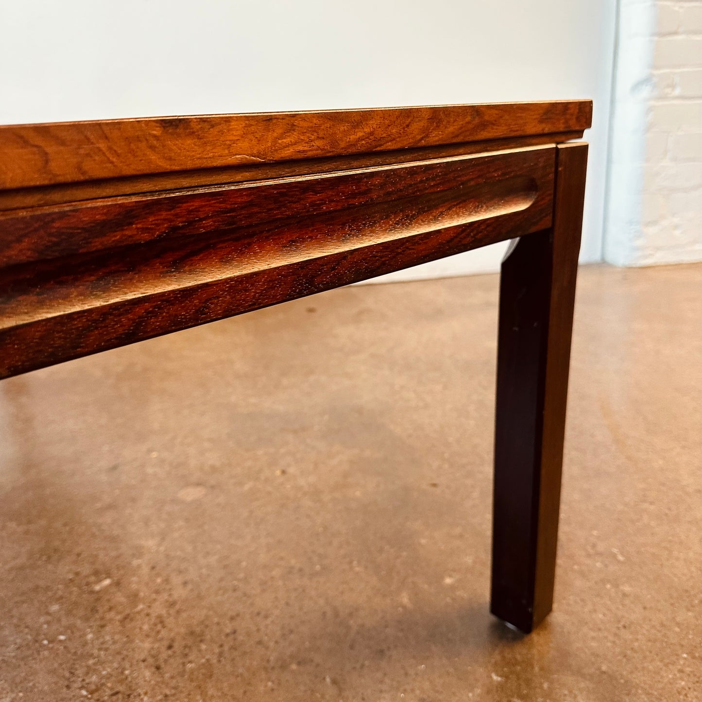 LARGE ROSEWOOD COFFEE TABLE - MADE IN DENMARK