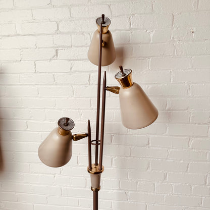GERALD THURSTON FOR LIGHTOLIER TRIENNIAL STYLE FLOOR LAMP