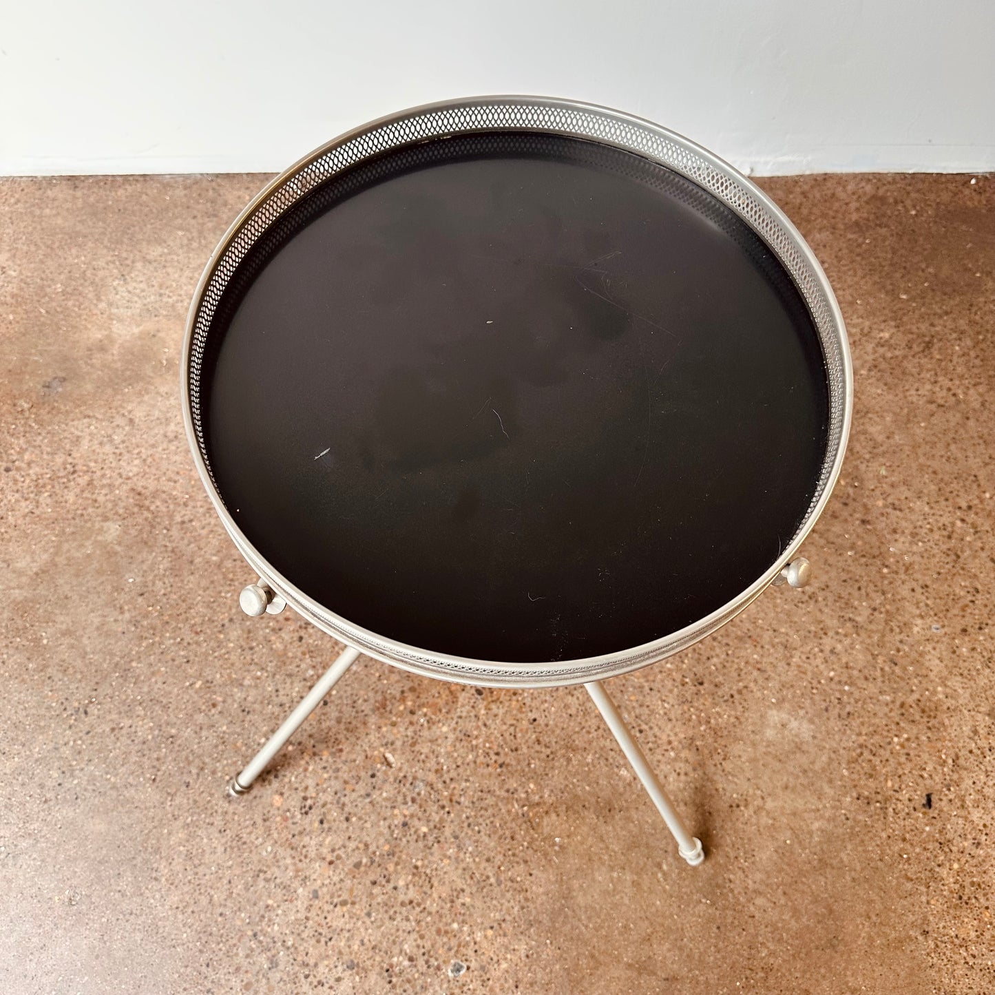 VINTAGE ITALIAN 1930S GUERIDON TRAY TABLE