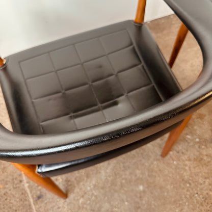 ILMARI LAPPALAINEN FOR ASKO BARRELBACK ARM CHAIRS - MADE IN FINLAND