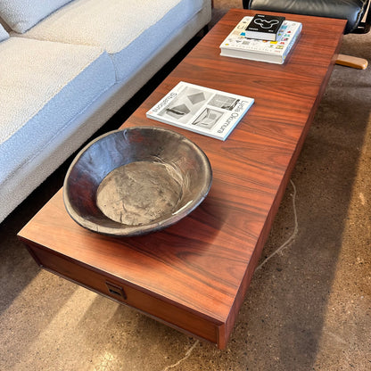 DANISH ROSEWOOD COFFEE TABLE WITH DRAWERS