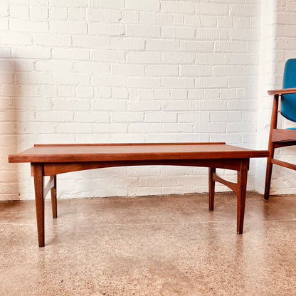 MCM DANISH TEAK COFFEE TABLE
