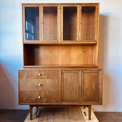 KIPP STEWART FOR DREXEL DECLARATION LIGHTED HUTCH